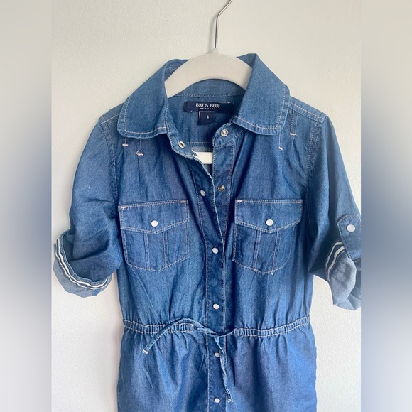 Blu and Blue denim dress size 6 - Picture 3 of 5